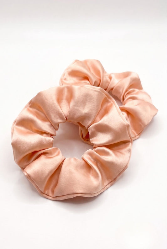 Soy Cozy set of two bamboo scrunchies