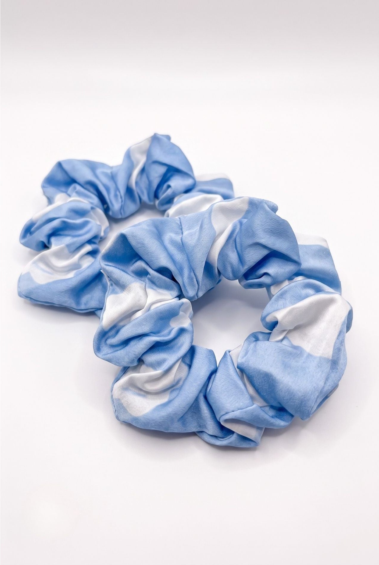 Un bear ably Sleepy, set of 2 bamboo scrunchies